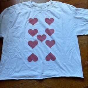 Brandt Melville playing card graphic tee